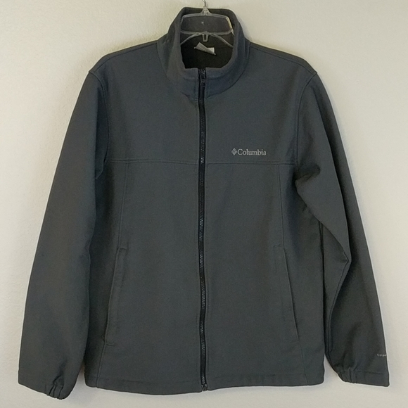 Columbia Other - [Columbia] Water Resistant Grey Softshell Zip Up M